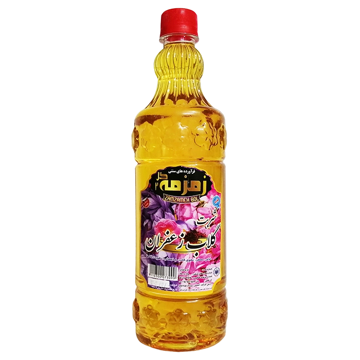 شربت گلاب زعفران اعلا